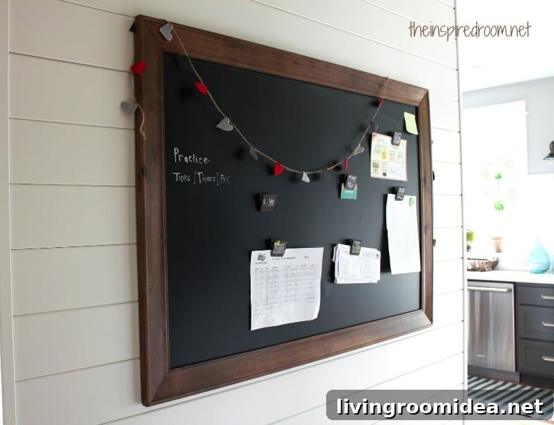 Take Action: Paper Clutter Organization Tips and Message Board Ideas 3 Paper Control Clutter Magnetic Board