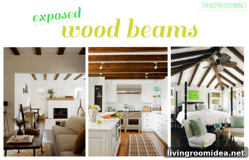Exposed Wood Ceiling Beams: Stylish Ideas and Design Tips 4 Exposed-Wood-Beams-Inspiration