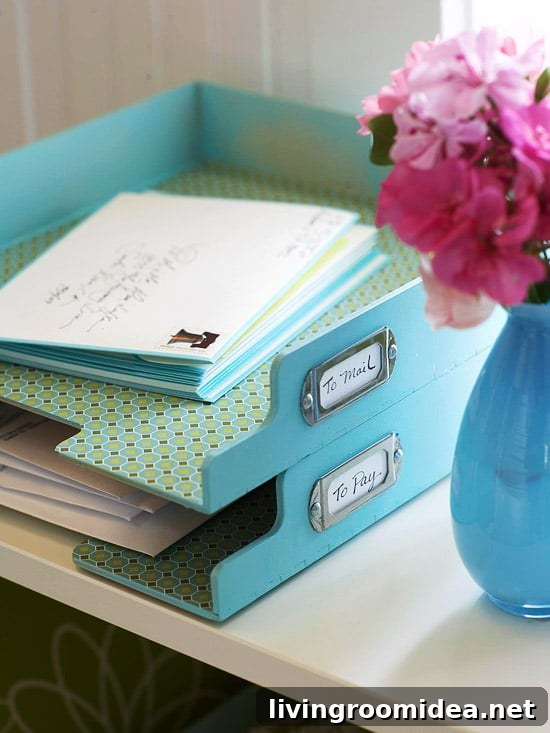 11 Creative Ways to Spring-Clean and Organize Your Home 5 Mail-and-Bill-Paying-Organization-Ideas