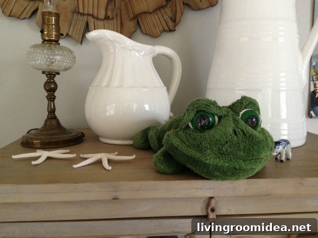 froggie tablescape