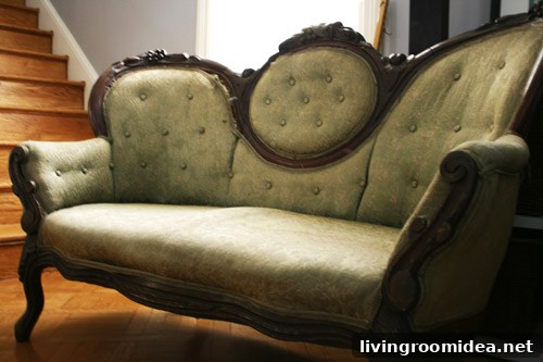 Loveseat before