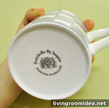 Mugs stamped on bottom