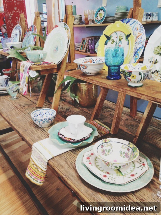 Out to Sea: Anthropologie's Coastal Style Edit 7 anthropologie dishes display