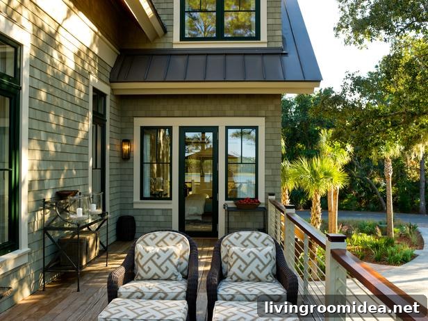 hgtv dream home siding and black window trim