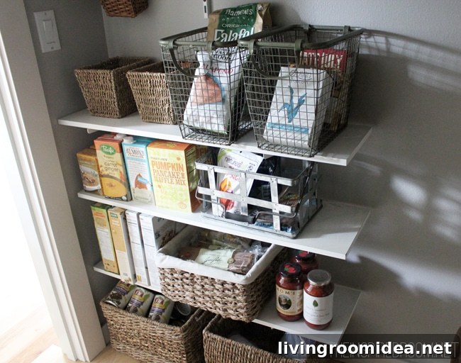 Kitchen Pantry Reveal: Organized Storage Ideas and Inspiration 10 kitchen pantry organization