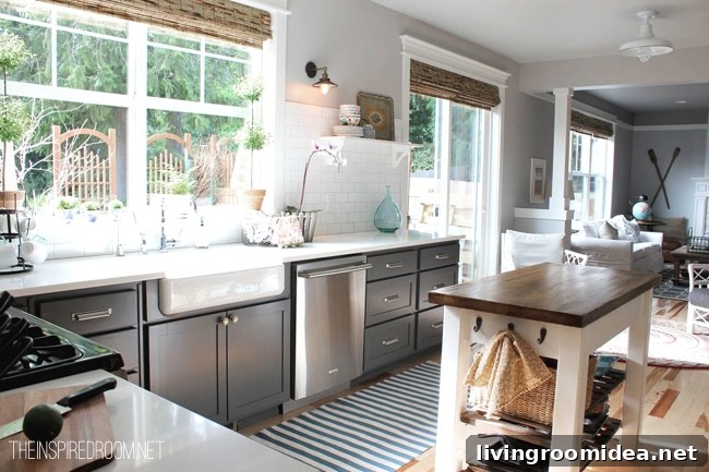 Kitchen Remodel: Before and After Reveal of a Stunning Update 3 kitchen remodel with gray kitchen cabinets