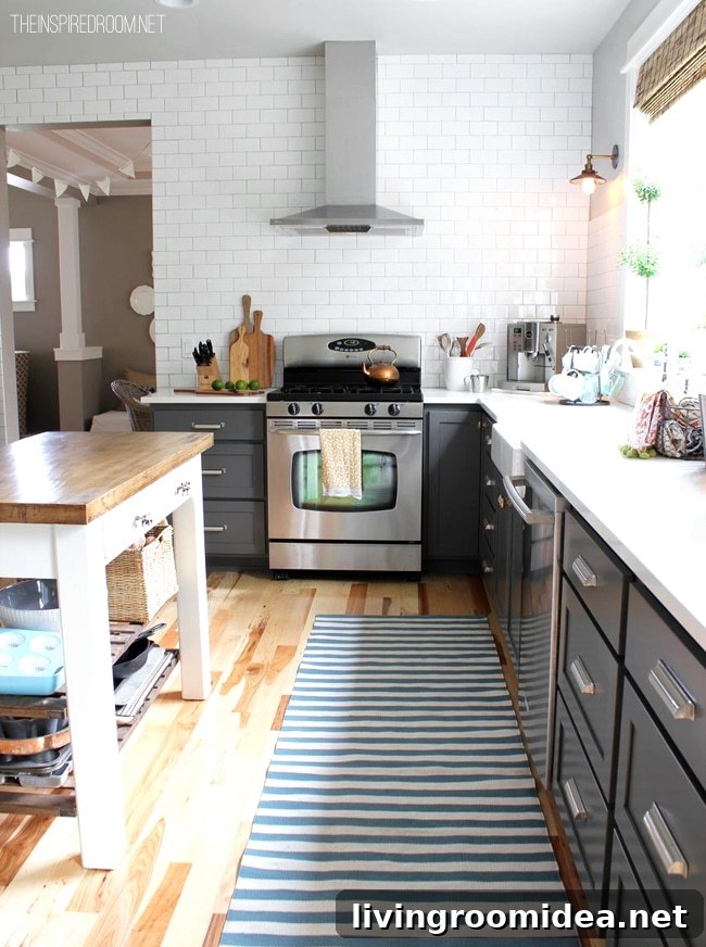 Kitchen Remodel: Before and After Reveal of a Stunning Update 4 kitchen remodel with gray kitchen cabinets