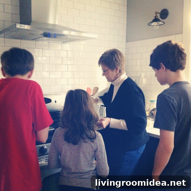 Kitchen Remodel: Before and After Reveal of a Stunning Update 21 Grandma cooking for grandkids