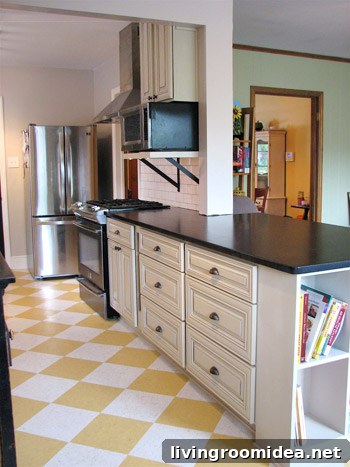 Kitchen after 3