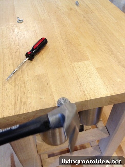distressing furniture