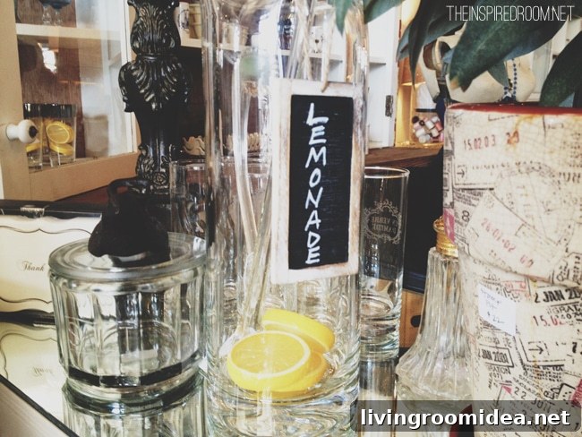 Lemonade Chalkboard Label