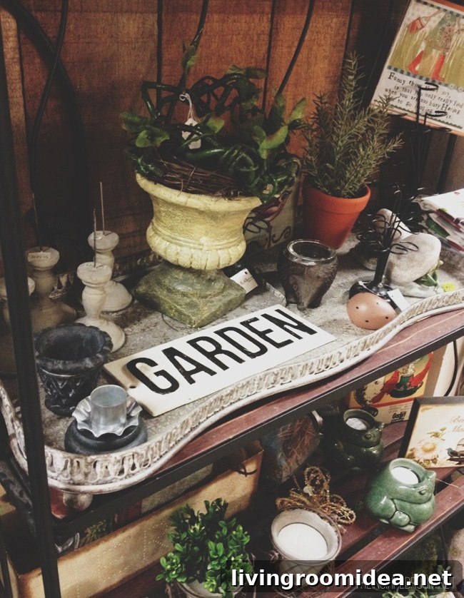 Garden display