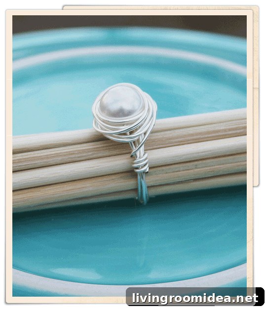Mother's Day Gift Ideas + Vintage Pearl Jewelry Giveaway 6 pearl nest ring