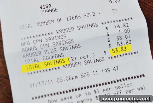 Coupon cutting