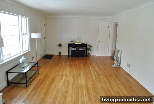 Console table in hallway