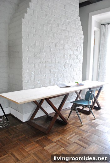 DIY Kids Art Desk Built Into a Cabinet Door: Step-by-Step Guide 3 Old door desk inspiration
