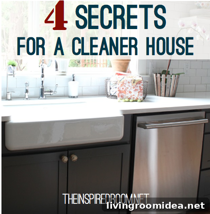 how to declutter and clean house