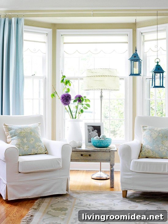 Fresh Spring: Discover Your Home’s Seasonal Style Quiz 5 spring sitting area
