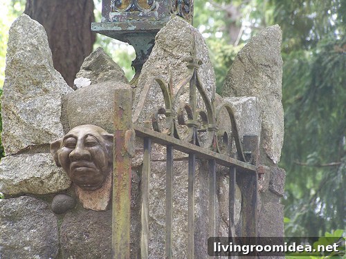 entrance gate stone entrance gate stone