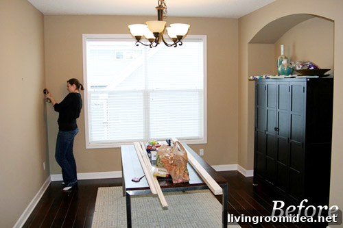 Board and Batten Dining Room with Deep Blue Walls: Stylish Ideas 2 Dining room view