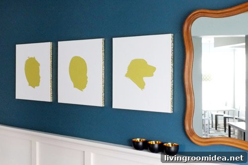 Board and Batten Dining Room with Deep Blue Walls: Stylish Ideas 6 Room vignette