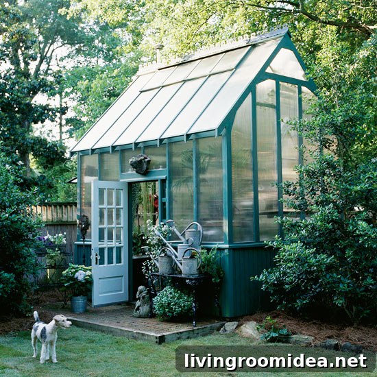 Backyard Greenhouse Ideas: Designing Your Perfect Garden House 2 garden house green house