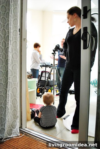 Clara with crew