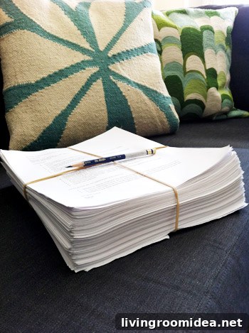 pile of book materials