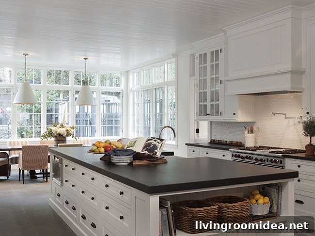 white kitchen wood countertops wendy posard