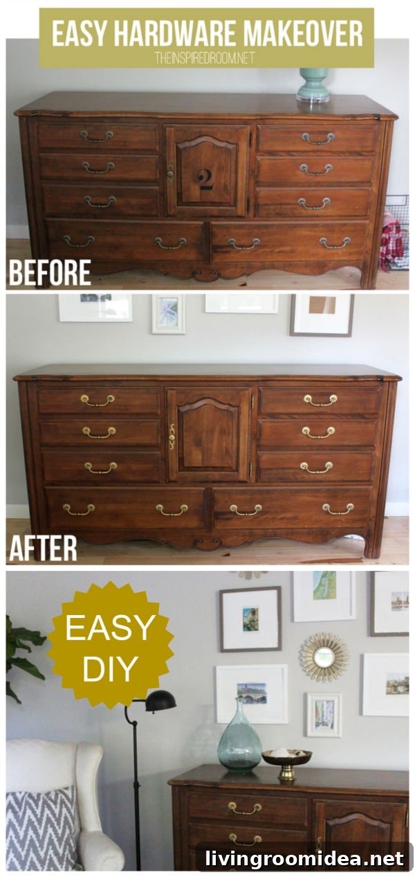 Transform Drawer Hardware: DIY Tips to Turn Blah into Bling 10 Easy DIY Hardware Update