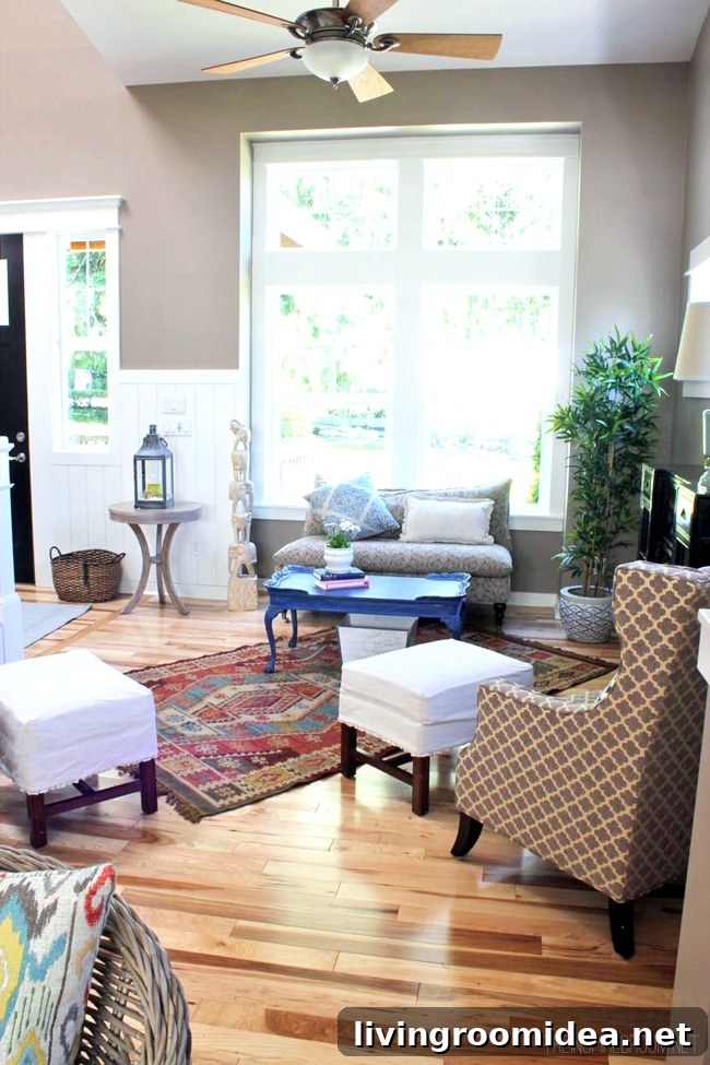 Summer House Tour: Cozy Coastal Decor Ideas from The Inspired Room 18 Eclectic living room