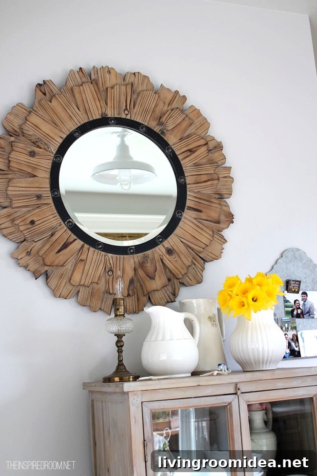 Summer Home Tour: Inspired Room Summer Decorating Ideas 10 mirror