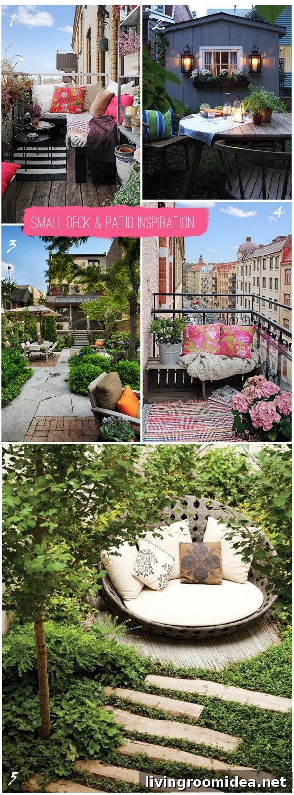 5 Small Deck and Patio Design Ideas for Compact Outdoor Spaces 2 small deck ideas {5 inspiring tips for a small deck or patio}