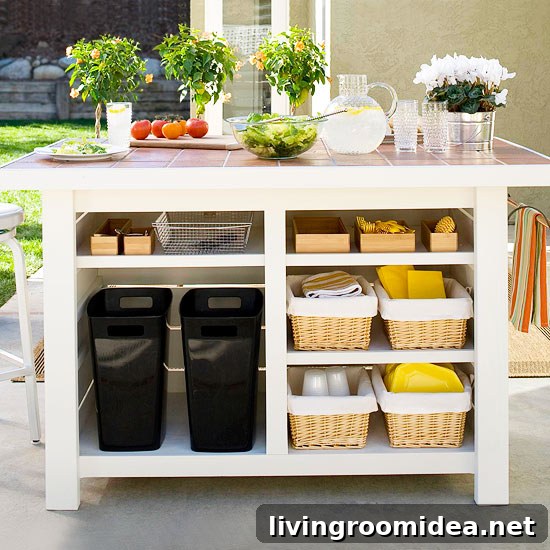 Get Organized for Summer Parties: Simple Prep Tips and Checklists 4 outdoor kitchen