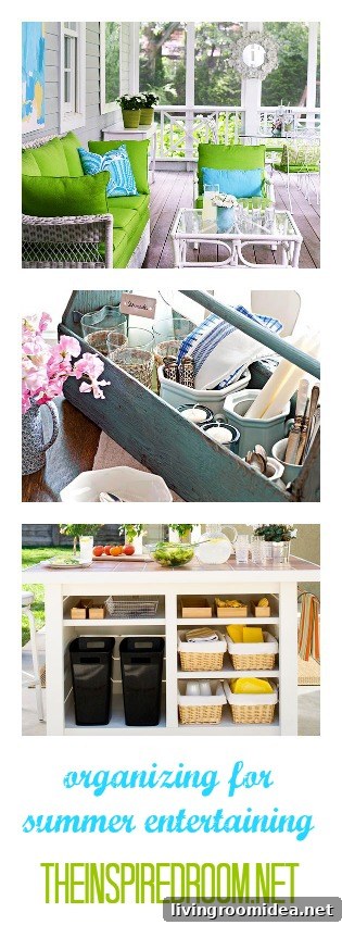 Organizing Summer Entertaining