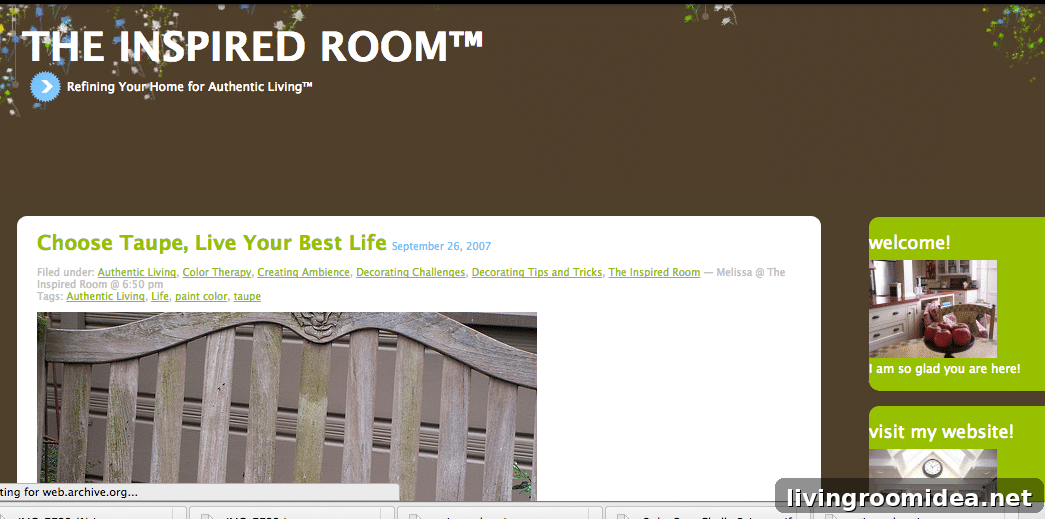the inspired room original blog