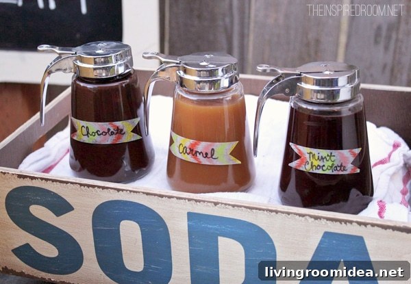 ice cream party setup ideas