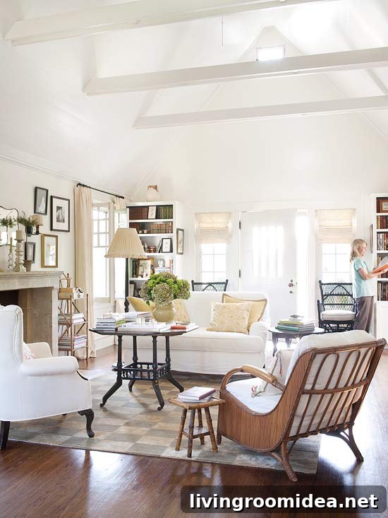 large living room arrangements