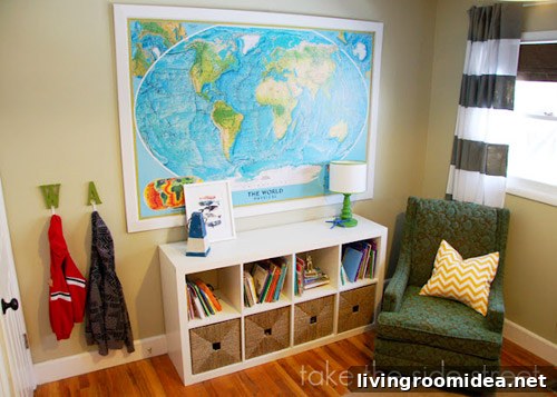 Blue Boy’s Nursery Makeover: Stylish Bunk Bed Ideas for Small Rooms 4 After makeover view showing bed and decor