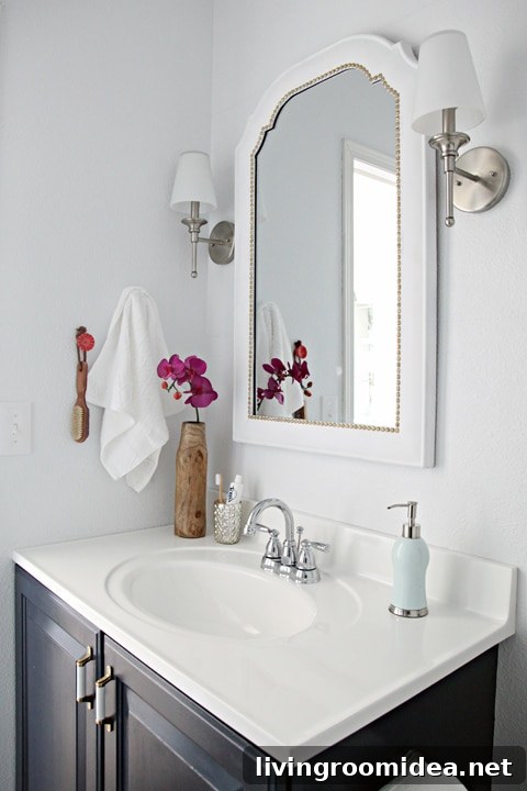 Inspired Rooms: Charming Bathroom Makeover Ideas 2 diy bathroom makeover