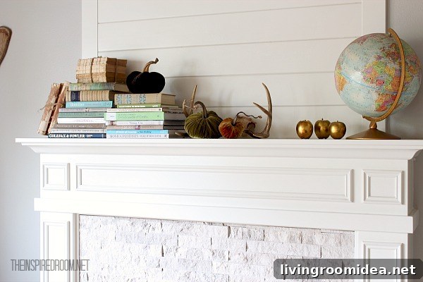 Cozy Fall Mantel Ideas for Seasonal Decorating 4 fall mantel decorating