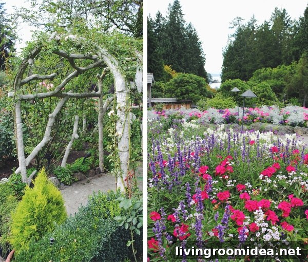 Visiting Butchart Gardens: What to See, When to Go, and Tips 13 Butchart Gardens Arbor and Flowers
