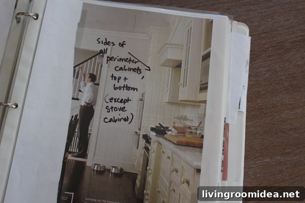 Kitchen Remodel Planner: 7 Smart Steps to Design Your Dream Kitchen 17 Home notebook