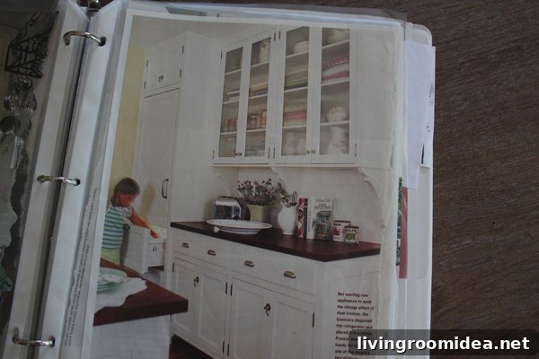decorating ideas notebook