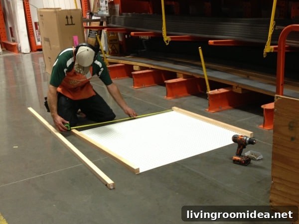 Fall Nesting: DIY Pegboard & Tool Organization for Projects 8 DIY pegboard organizer