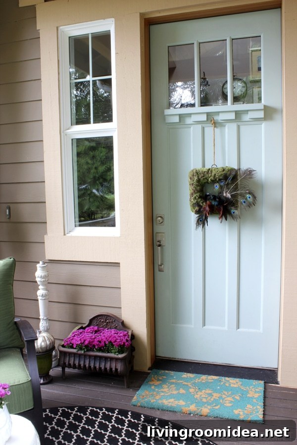 Falling for Fall: Day 6 Autumn Style & Cozy Ideas 2 fall front porch