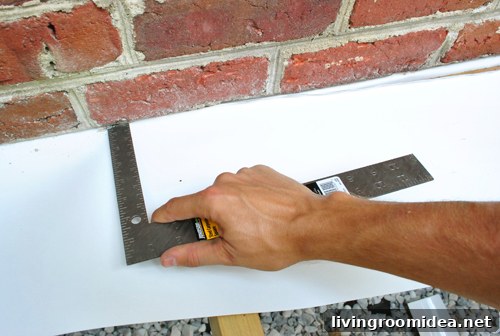 Flashing installed