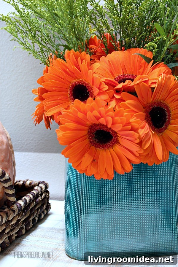 fall flower arrangement