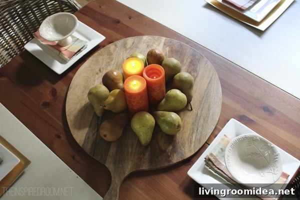 easy fall centerpiece