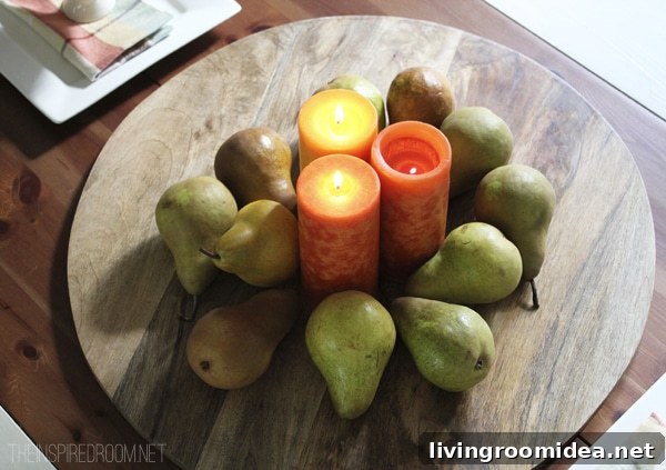 easy fall centerpiece